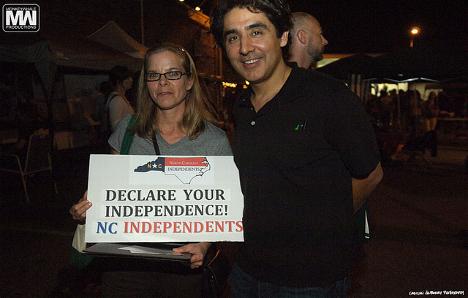 Donna Moser & Dr. Omar Ali of NC Independents